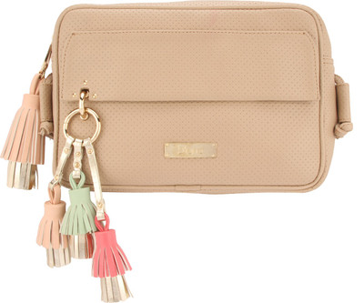 

D'oro Women Casual Pink Leatherette Sling Bag