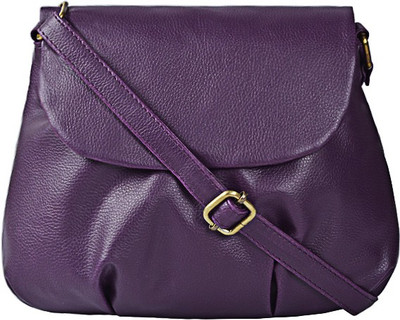 

Bagsy Malone Women Formal Purple PU Sling Bag