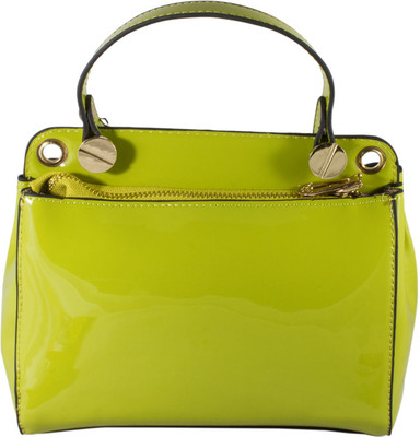 

Heels & Handles Women Casual Green PU Sling Bag