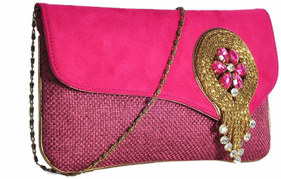 

Hawai Women Casual Pink, Purple PU Sling Bag