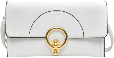 

Hawai Women Evening/Party White PU Sling Bag