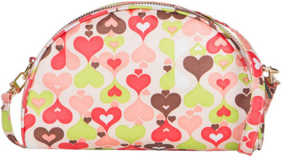 

Cappuccino Girls Casual Multicolor Nylon Sling Bag
