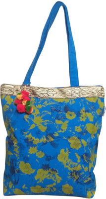 

Fly Angels Women Casual Multicolor Canvas Tote