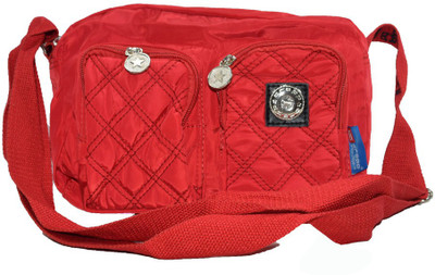 

Cropp Women Casual Red Nylon Sling Bag