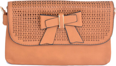 

kézitáska Girls Evening/Party Brown PU Sling Bag