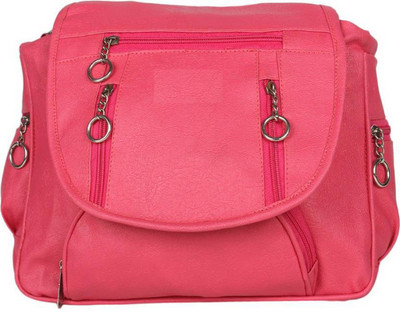 

Sr Sales Girls Casual Pink PU Sling Bag