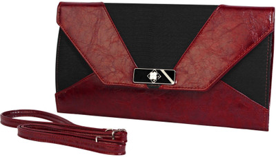 

Just Women Women Casual Red PU Sling Bag