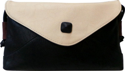 

Bhamini Women Black PU Sling Bag
