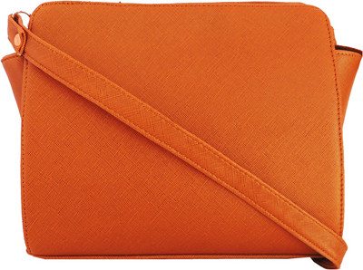 

Kion Style Women Formal Brown Leatherette Sling Bag
