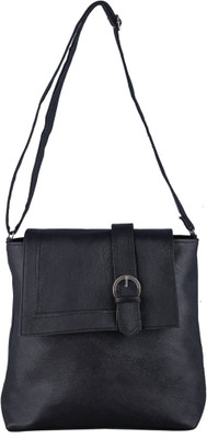

Royal Purse Collection Girls Formal Black Leatherette Sling Bag