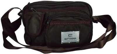 

Cropp Men & Women Casual Brown Nylon Sling Bag