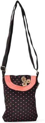 

Pickpocket Women Casual Brown Cotton, Canvas Sling Bag