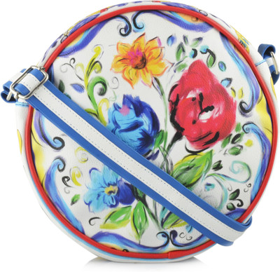 

Shaun Design Women Multicolor Leatherette Sling Bag