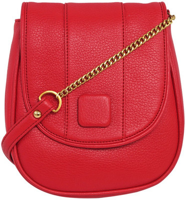 

Flying Berry Women Casual Red PU Sling Bag