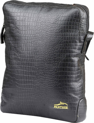 

Panther Girls Casual Black Genuine Leather Sling Bag