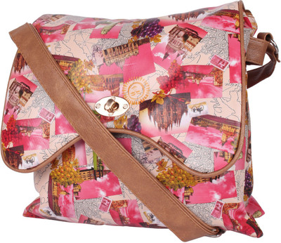 

Craft Art India Girls Casual Multicolor Polyester Sling Bag