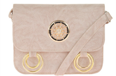 

JG Shoppe Women Casual White Polyester Sling Bag