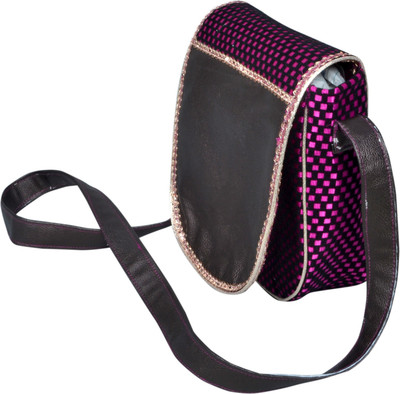 

Angelfish Girls Casual Multicolor Leatherette Sling Bag