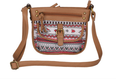 

Kanvas Katha Women Casual Multicolor Canvas Sling Bag