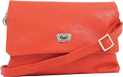 

Igypsy Women Formal Red Leatherette Shoulder Bag