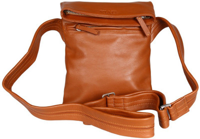 

Viari Men Casual Tan Genuine Leather Shoulder Bag