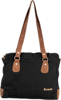 

Scout Women Casual Black Canvas Shoulder Bag