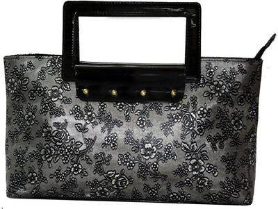 

Prodigy Women Casual Silver PU Shoulder Bag