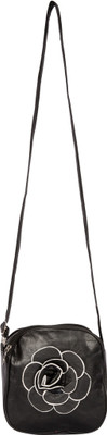 

Starz Women Casual Black PU Sling Bag