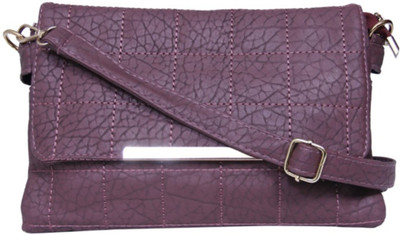 

Sandy Winds Girls Casual Purple Leatherette Sling Bag
