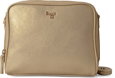 

Baggit Women Gold PU Sling Bag