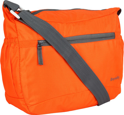 

Bendly Men Casual Orange Polyester Sling Bag