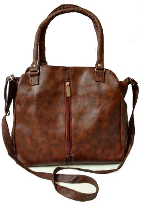 

Craveforit Women Casual Brown PU Shoulder Bag