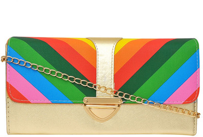 

Hawai Women Evening/Party Multicolor PU Sling Bag