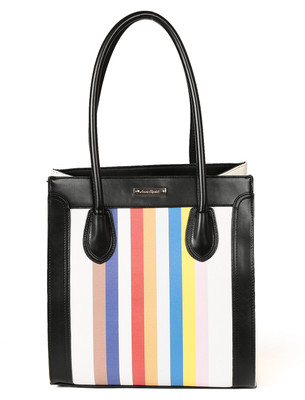 

Leanore Elizabeth Girls Casual Multicolor PU Tote