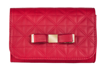 Abrazo Girls Casual Red PU Sling Bag