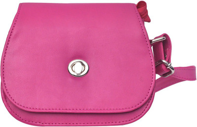 

Hawai Women Casual Pink PU Sling Bag