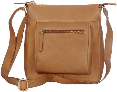 

Justanned Women Formal Multicolor Genuine Leather Sling Bag