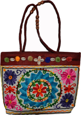 

Vedic Deals Women Brown Canvas Sling Bag