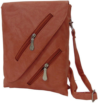 

Estoss Women Casual Pink PU Sling Bag