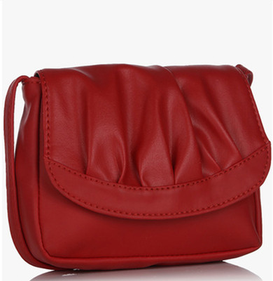 

Peperone Women Casual Red PU Sling Bag