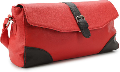 58% OFF on Bagsy Malone Women Casual Red PU Sling Bag
