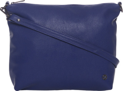 

Osaiz Women Casual Blue PU Sling Bag