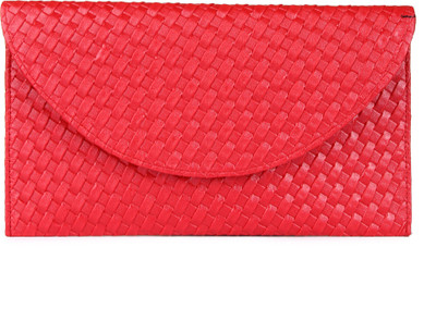 

Kleio Women Red Leatherette Sling Bag