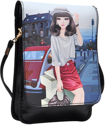 

Hawai Girls Casual Multicolor PU Sling Bag