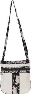 

Jute Tree Girls Casual Multicolor Jute, Cotton Sling Bag