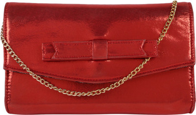 

Berrypeckers Women Evening/Party Red PU Sling Bag