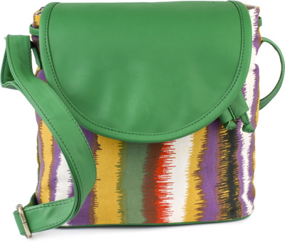 

Lychee Bags Women Casual Multicolor PU Sling Bag