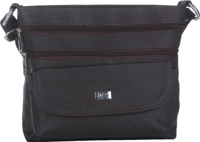 

Dice Women Casual Brown PU Sling Bag