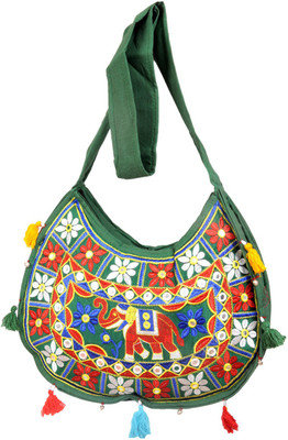 

Ratash.com Women Casual Multicolor Cotton Sling Bag