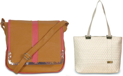 

Oddish Women Casual Multicolor Leatherette Shoulder Bag